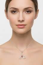 Celtic Spiral Love Necklace