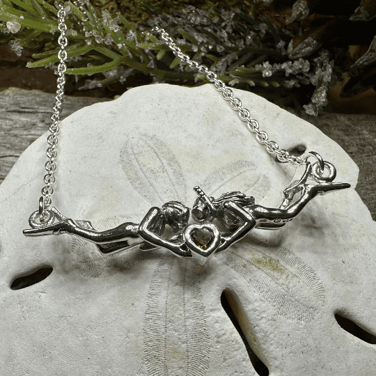 Diver Love Necklace - 