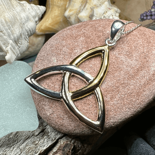 Celtic Trinity Knot Necklace - 