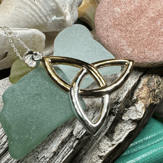 Celtic Trinity Knot Necklace - 