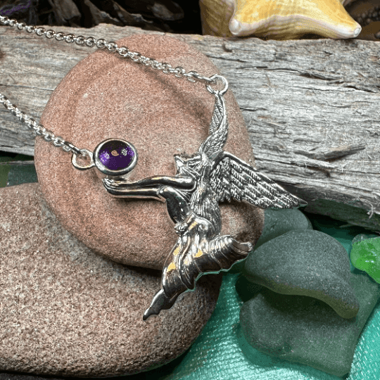 Jemma Fairy Necklace - Amethyst