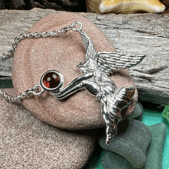 Jemma Fairy Necklace - Amethyst