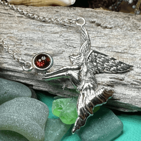 Jemma Fairy Necklace - Amethyst