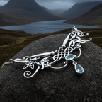 Aife Goddess Celtic Knot Necklace
