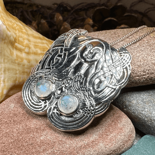 Mother Goddess Necklace - Moonstone