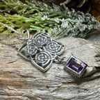 Neve Celtic Knot Necklace
