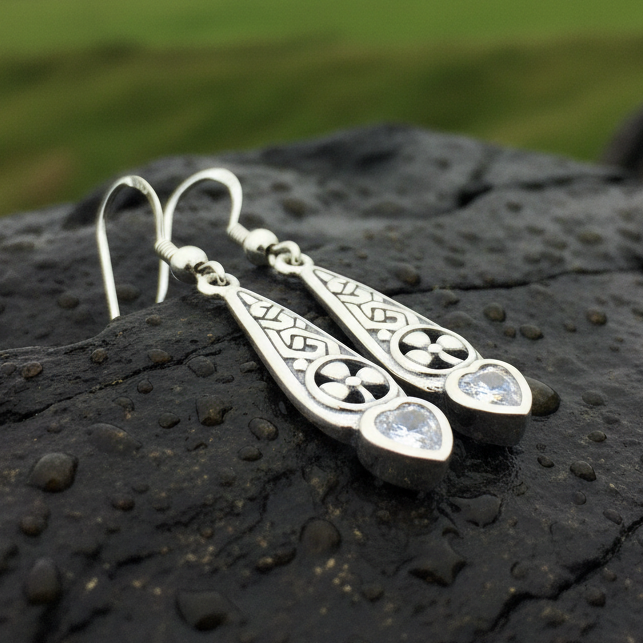 Shamrock Love Earrings