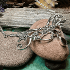 Aife Goddess Celtic Knot Necklace - Amethyst