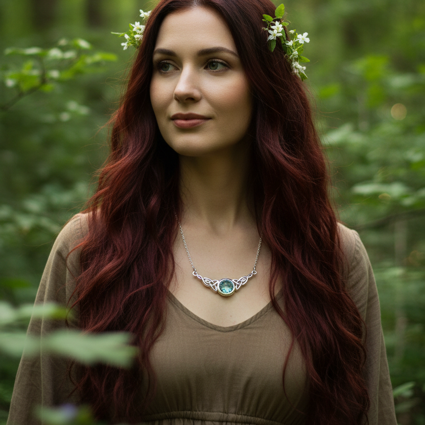 Celtic Mother's Knot Necklace