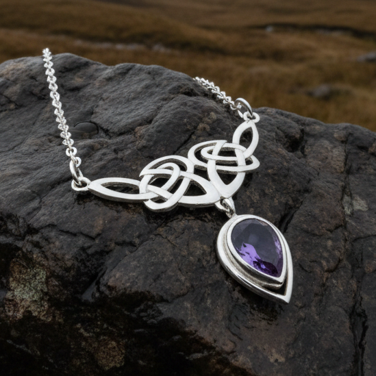 Ayn Celtic Knot Necklace