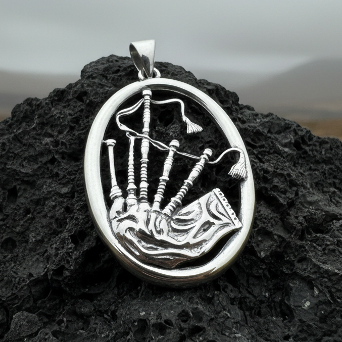 Bagpipes Forever Necklace