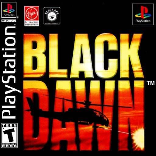 Black Dawn (Playstation) - Game Manual Only