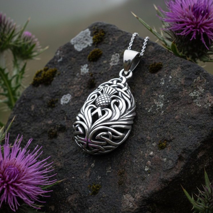 Tobermory Thistle Necklace