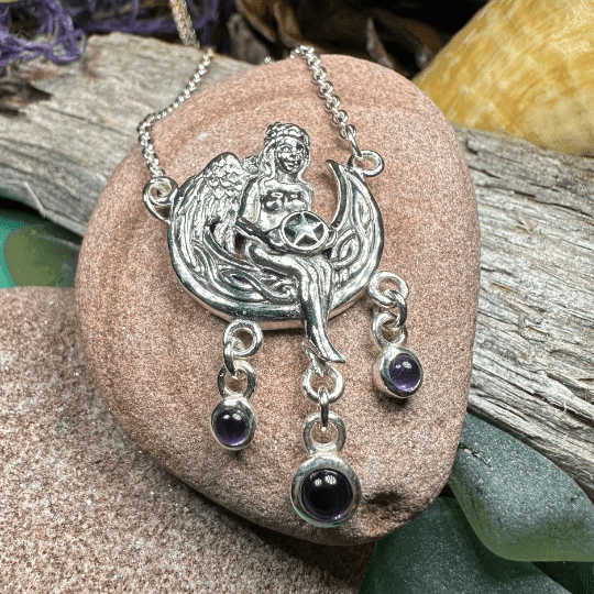 Little Star Fairy Necklace - Amethyst