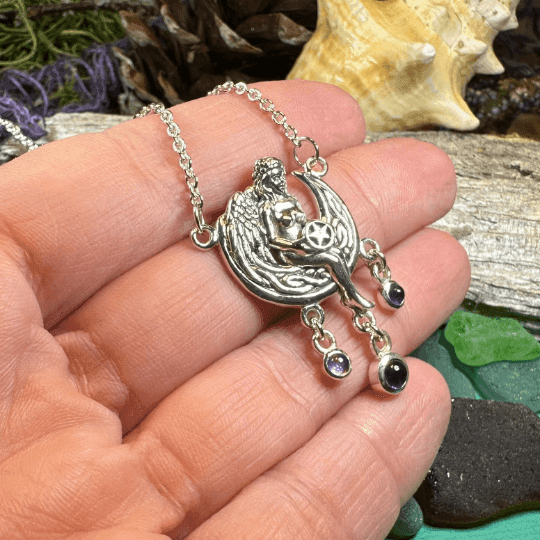 Little Star Fairy Necklace - Amethyst