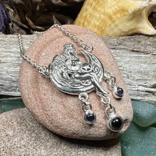 Little Star Fairy Necklace - Amethyst