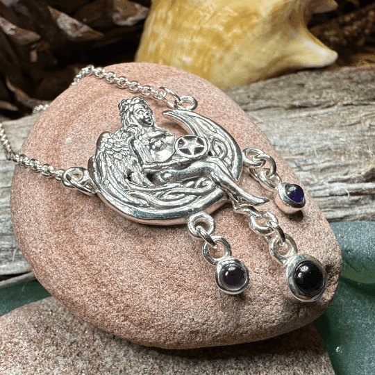 Little Star Fairy Necklace - Amethyst