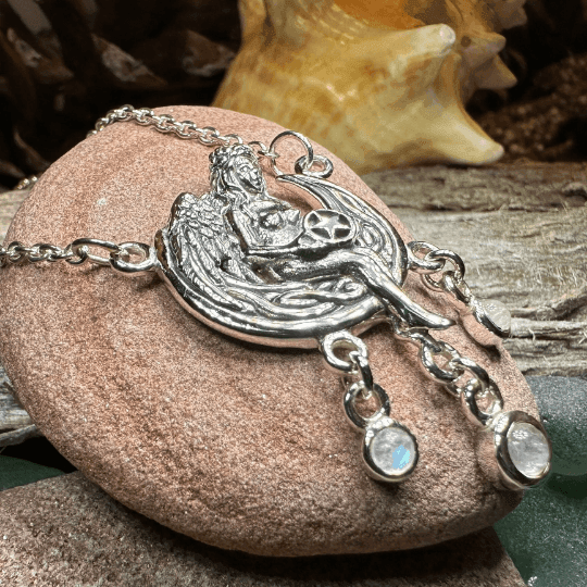 Little Star Fairy Necklace - Moonstone