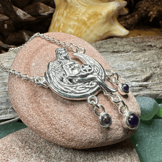 Little Star Fairy Necklace - Amethyst