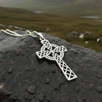 Foellan Celtic Knot Cross Necklace