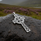 Foellan Celtic Knot Cross Necklace