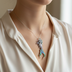 Diver Mermaid Necklace