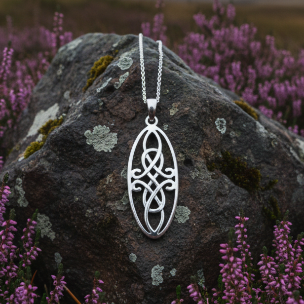 Gillian Celtic Knot Necklace