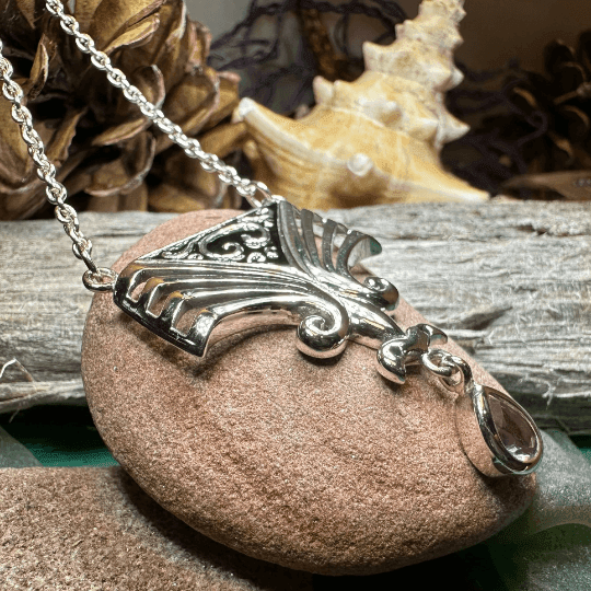 Aina Celtic Amethyst Necklace - 