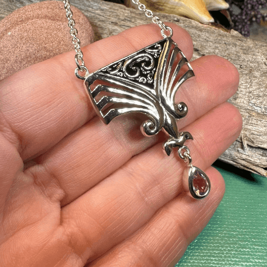 Aina Celtic Amethyst Necklace - 