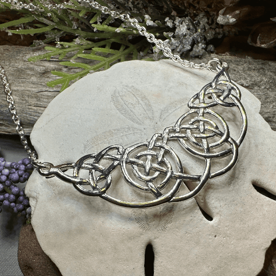 Nora Celtic Knot Necklace - 