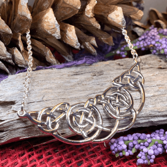 Nora Celtic Knot Necklace - 