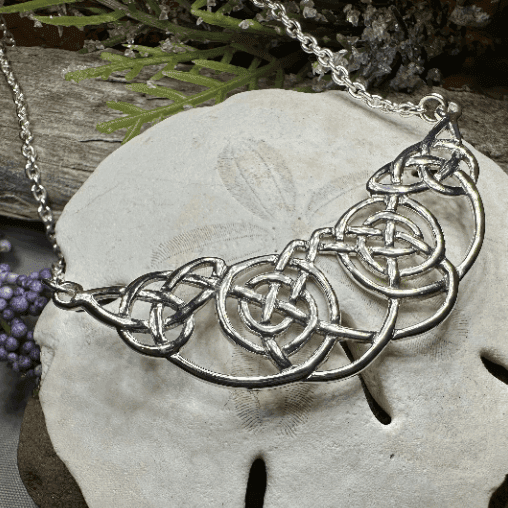 Nora Celtic Knot Necklace - 