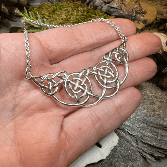Nora Celtic Knot Necklace - 