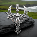 Celtic Moon Goddess Necklace