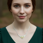 Celtic Endless Love Heart Necklace