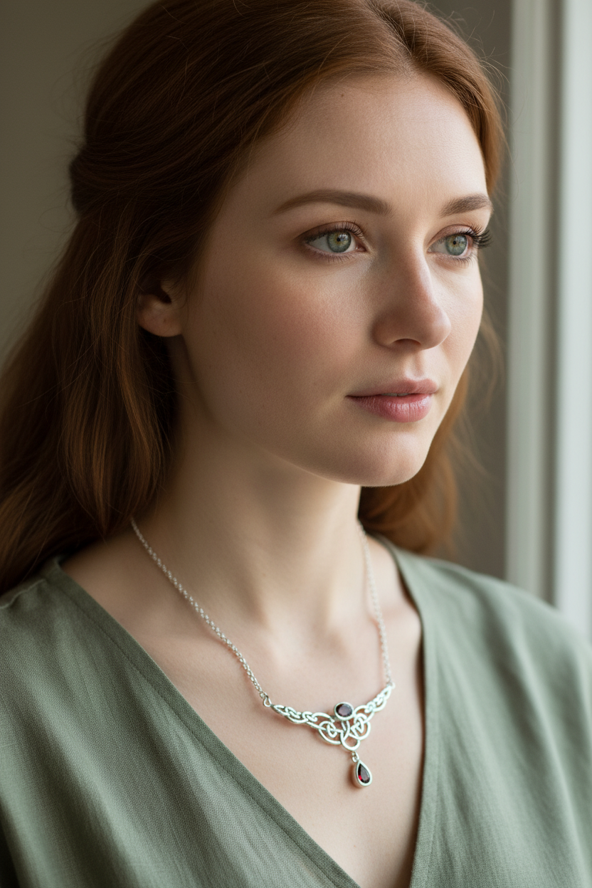 Eternal Love Celtic Knot Necklace