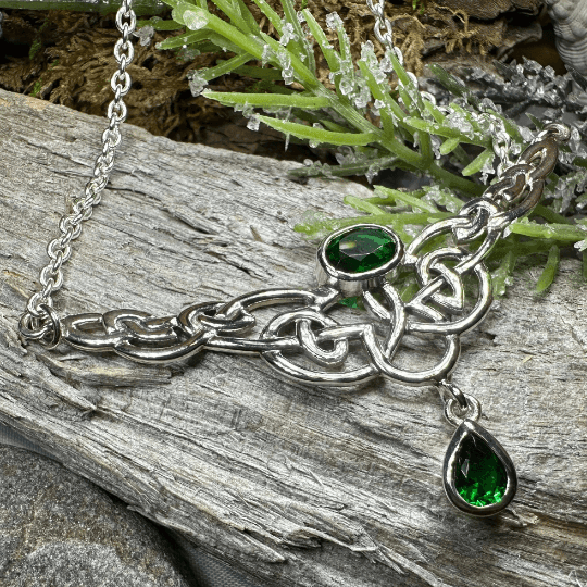 Eternal Love Celtic Knot Necklace - Amethyst