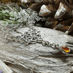 Celtic Compass Necklace - Moonstone