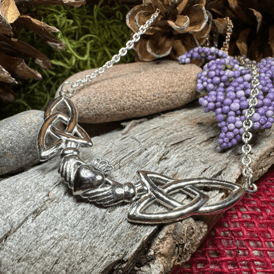 Claddagh Lasting Love Necklace - 