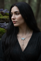 Celtic Moon Necklace