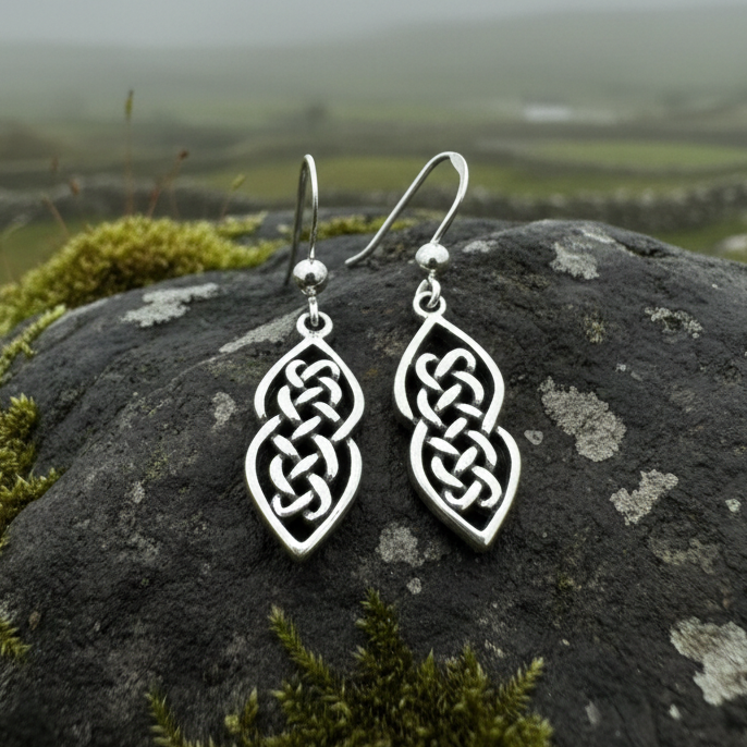 Monica Celtic Knot Earrings