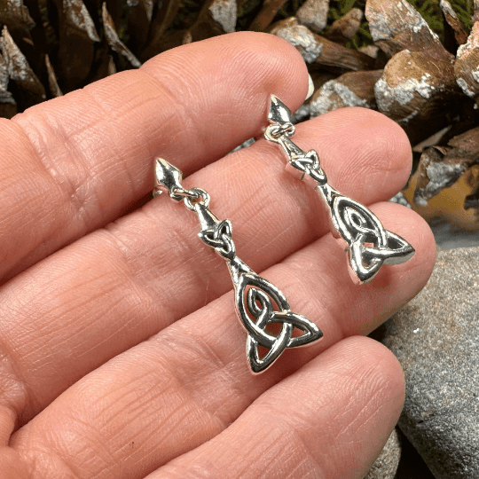 Mother's Knotwork Celtic Earrings - 