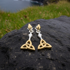 Ethne Trinity Knot Earrings