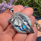 Blue Fairy Necklace - 18