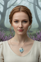 Blue Fairy Necklace