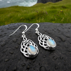 Abria Celtic Knot Earrings