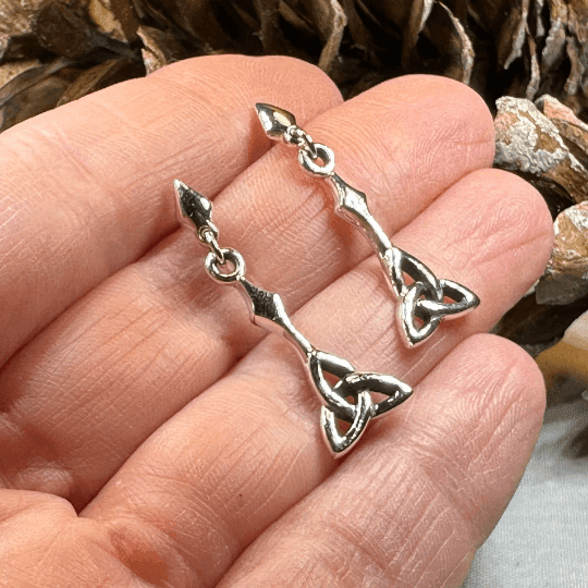 Enchanted Trinity Knot Earrings - 