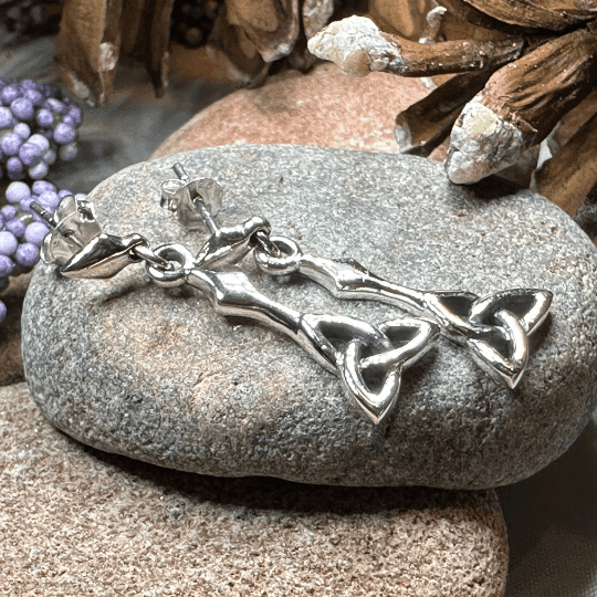 Enchanted Trinity Knot Earrings - 