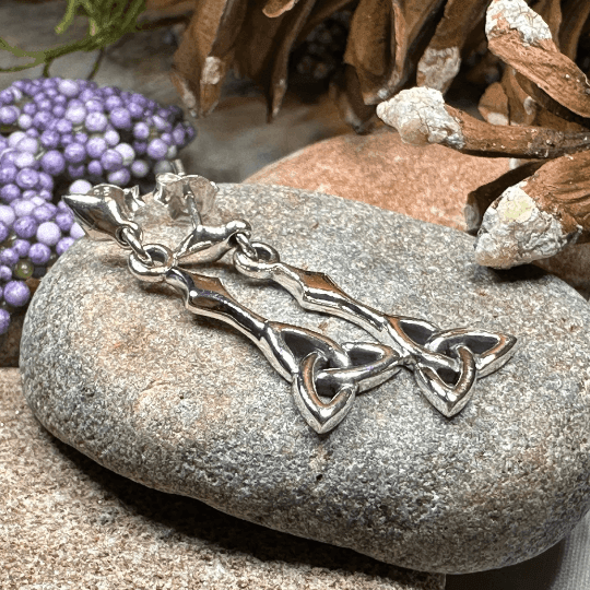 Enchanted Trinity Knot Earrings - 