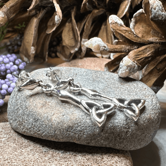 Enchanted Trinity Knot Earrings - 